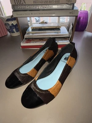 Bailarina Lanvin Cube Heel Foto 1 de 4