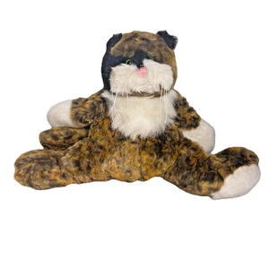 Ganz Heritage Collection Cat Pebble H4379 Plush Tortoie shell Long Hair Vintage - Picture 1 of 17