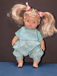 6.5" Uneeda Doll (Rooted Hair) Collectable Expressions Baby Doll* Big Cheeks - Picture 1 of 6