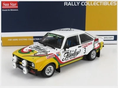 SUN-STAR 04664 FORD ENGLAND - ESCORT RS1800 (night version) N 3 2nd RALLY 24h YP - Immagine 1 di 2