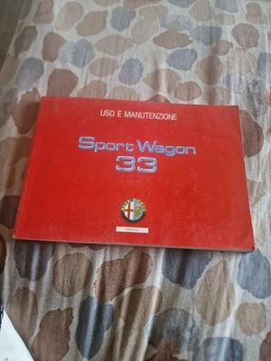 LIBRETTO USO E MANUTENZIONE Alfa Romeo 33 (stampato Novembre 1991) - Immagine 1 di 2