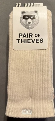 3-Pairs of Thieves Men’s Socks Breathable Cotton Blend Cushion Crew - Image 1 of 4