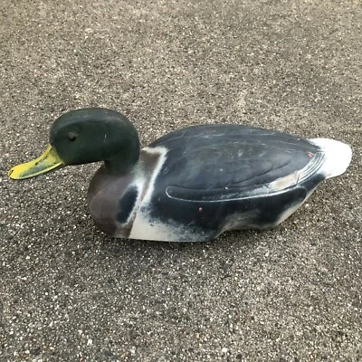 Vintage Duck Decoy, 1954 J.S. McGuire,Fairfax Featherlite M-54, Plastic Decoy - Image 1 of 4