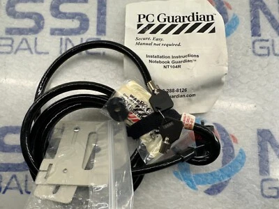 PC GUARDIAN NT104R NOTEBOOK -PC LOCKING SYSTEM WITH KEYS AND PLATE - Image 1 of 2