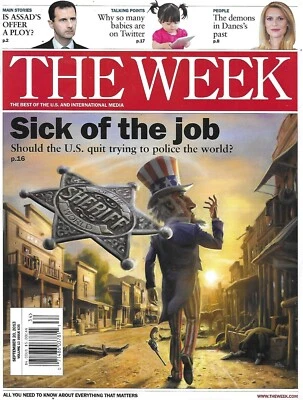 Week Magazine United States and Policing the World Twitter Babies Claire Danes Foto 1 de 4