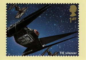 (aq16) PHQ 465 Star Wars TIE Silencer - Postcard - Picture 1 of 2