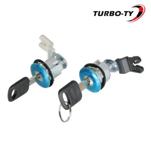 Set of 2 Door Lock Cylinder&Keys Front For Ford Econoline F150 F250 F350 Truck - Picture 1 of 8
