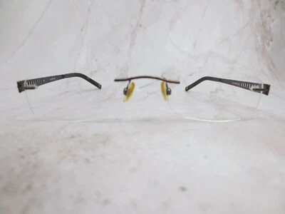 Armação de óculos Carrera By Safilo CA7508 0DN6 masculina marrom metal sem aro 53-145 - Imagem 1 de 4