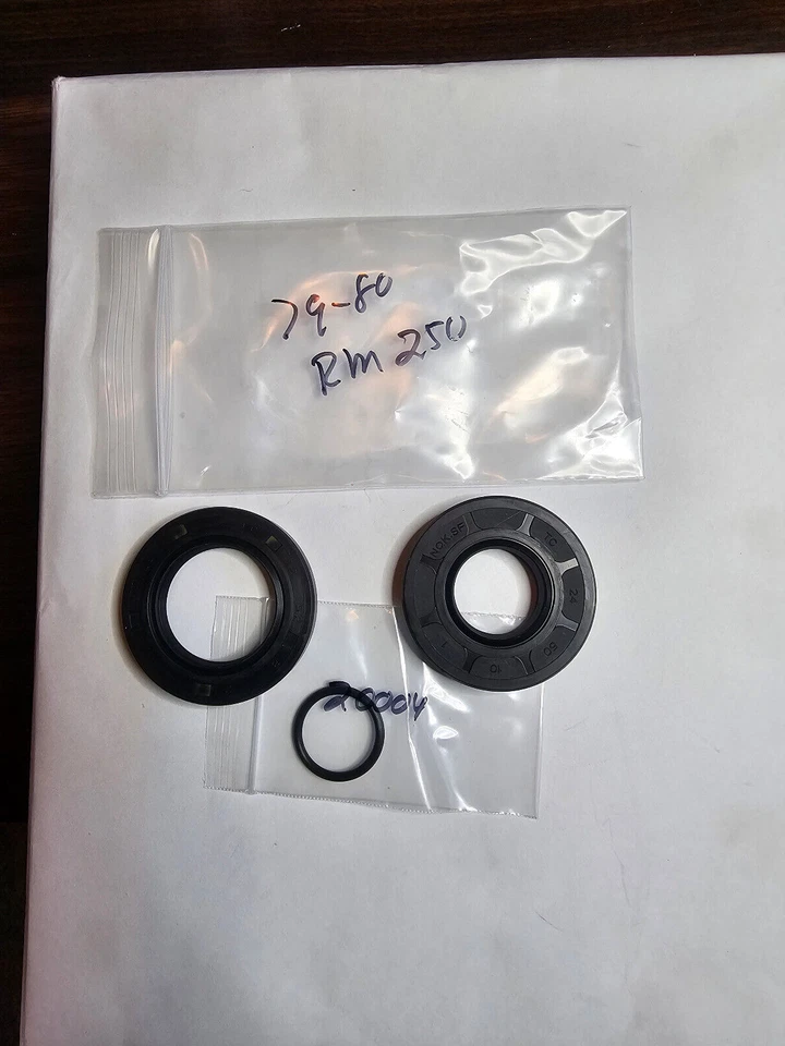 Juego de juntas del cigüeñal principal del motor Suzuki 1979 - 80 RM250 1980 - 81 PE250 RS250 Foto 1 de 1