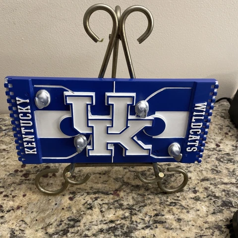 University of Kentucky Wildcats Lot Wall Hanger Fans desk gear mancave Cover