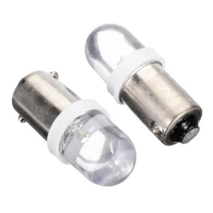 2STK White Wide-Angle T4W BA9S LED 233 12v Side Light/Interior Bulbs - Picture 1 of 9