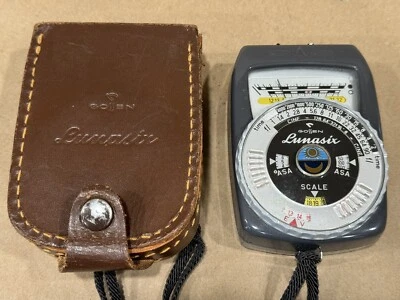 Medidor de luz vintage Gossen Lunasix probado y funcionando Foto 1 de 4