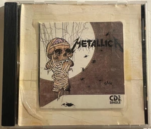 USED GOOD CONDITION Metallica One 1988 Mini CD Single Disassembled w/ Adapter - Picture 1 of 4