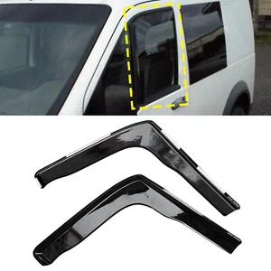 L+R Schwarz Windabweiser für Ford Transit Connect P65, P70, P80 2002/06 -2013/12 - Bild 1 von 12
