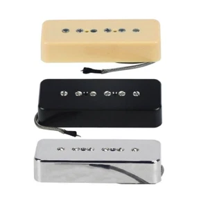 FLEOR Soapbar P90 Pastilla Alnico 5 LP Mástil de Guitarra o Puente Pastilla Bobina Única - Imagen 1 de 27