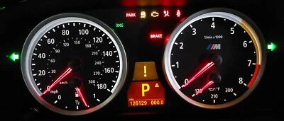 2010-2014 BMW X5M X6M ///M (E70 E71) спидометр приборной панели (126k) - Изображение 1 из 4