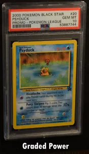 Promo Psyduck Black Star Promo PSA 10 (7744) #20 Pokemon - Bild 1 von 1