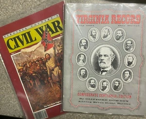 Vintage RARE Virginia Record 1961 Country's Civil War Magazine 1983 Confederate - Picture 1 of 9