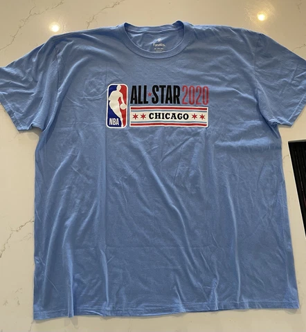 NBA All Star 2020 Chicago Kyle Lowry #7 T-shirt Fanatics Mens size 3XL Cover