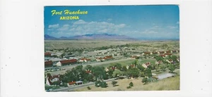 Fort Huachuca Arizona mid-century postcard aerial view card U.S. Army - Picture 1 of 2