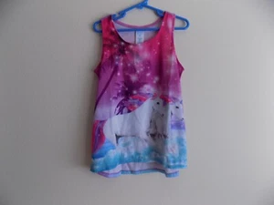 THE CHILDERNS PLACE GIRLS 7 / 8 M TANK TOP UNICORNS NEW - Picture 1 of 5