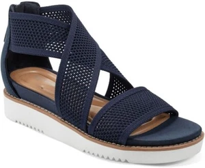 Easy Spirit Wander Womens Flat Sandal Dark Blue US Size 6 M - Picture 1 of 4