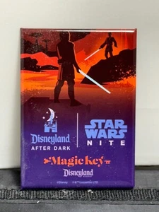 Prendedor botón llave mágica Disneyland After Dark Star Wars Nite Anakin Obi-Wan 2023 - Imagen 1 de 2