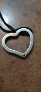 Ciondolo in acciaio a forma di cuore - Foto 1 di 1