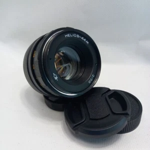 Helios 44M 58mm f/2 Lens USSR M42 #8209159 + Two Caps - Picture 1 of 18
