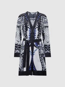 REISS WOMEN ISLA SCARF PRINTED SUMMER PLAYSUIT SIZE UK 6,8,10,12 RRP£228 (SH) - Picture 1 of 6