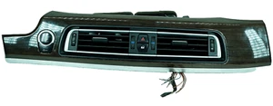 09-15 BMW 750i xDrive OEM tablero central delantero peligro de moldura con ventilación de aire calentador 5112 - Imagen 1 de 23