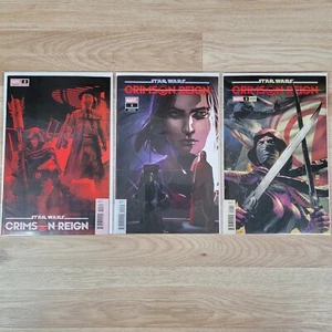 Star Wars Crimson Reign #2 Rahzzah Crain Pham Marvel Comics Lot of 3 Variants NM - Picture 1 of 4