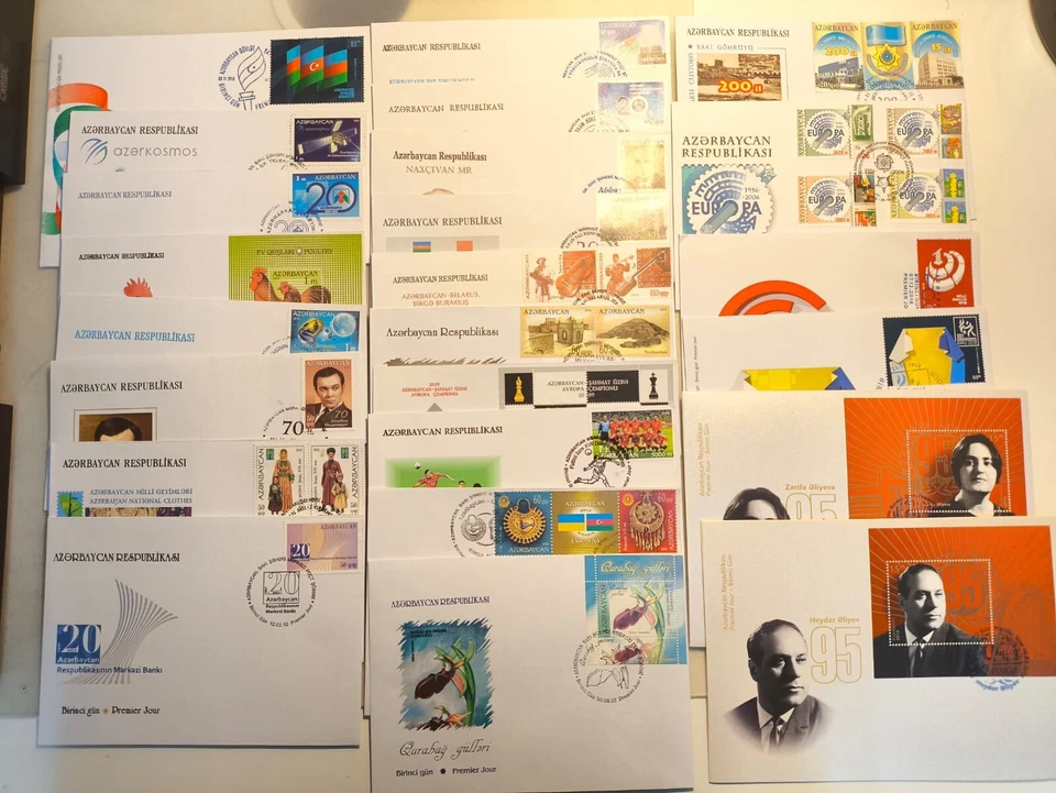 Azerbaiyán 24- FDC 2002-2018 Foto 1 de 1