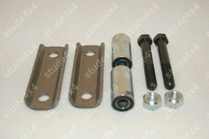 SILENT BLOCK TYPE SHACKLE KIT FOR WILLYS JEEP CJ3B M38A1 CJ5 1957-75 # 916646 - Picture 1 of 1