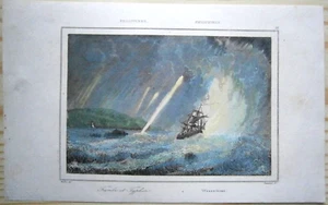 Impresión 1836 COLTA DE AGUA Y TIFÓN (CICLÓN TROPICAL), FILIPINAS, #75 - Imagen 1 de 1