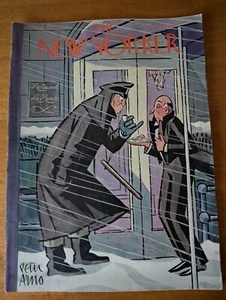 New Yorker Complete Magazine Feb 1, 1941 PETER ARNO Police Cold Winter Day - Picture 1 of 9
