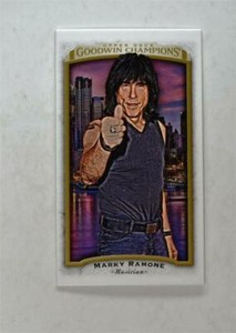 2017 UD Goodwin Champions Base Mini #48 Marky Ramone - Musician
