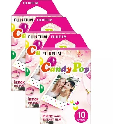 30 Sheets Fujifilm Instax CandyPop Mini Instant Film for Fuji Mini 11-12 Cameras - Image 1 of 4
