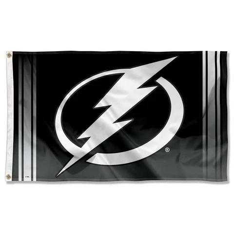 Tampa Bay Lightning Blackout Flag Cover