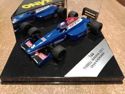 onyx 1/43 " Tyrrell Yamaha 020 C Ukyo Katayama " in teca - Immagine 1 di 3