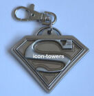 NEW OFFICIAL SUPERMAN PEWTER KEYRING DC COMICS
