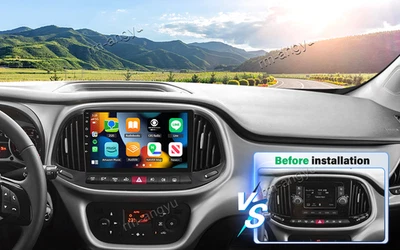 9" Android Carplay For Dodge Ram Promaster City 2015-2021 Car Radio Stereo 64GB Foto 1 de 4