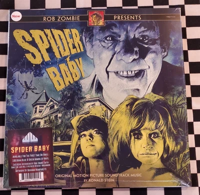 Spider Baby soundtrack 2xLP by Ronald Stein blue/green marbled vinyl 2023 sealed - Image 1 of 2