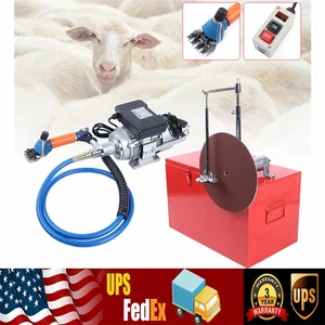 360°Rotate Electric Shearing Machine Sheep Goats Clipper Single Phase Heavy Duty - Picture 1 of 10