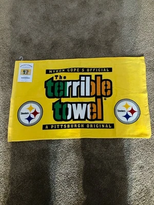 LITTLE EARTH Pittsburgh Steelers Ireland Terrible Towel New With Tag