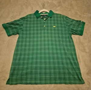 Masters Collection Green Polo Golf Shirt Cotton Mens M Augusta Free Shipping - Picture 1 of 8