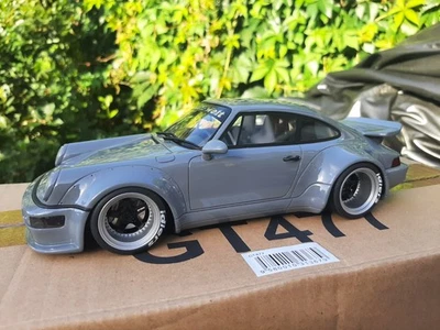 GT Spirit GT477 Porsche RWB 911 964 Jonsibal Rauh-Welt Nardo Grey 2015 #710 - Image 1 of 4