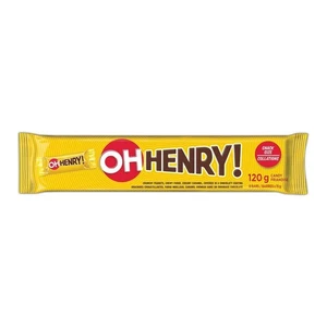 Oh Henry! Chocolate Bars - 8 x 15g (120g/4.5 oz.) mini snack bars {Imported...  - Picture 1 of 2