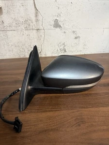 2011-2016 Volkswagen Jetta Sedan Left Driver Side View Door Mirror Oem Gray - Picture 1 of 12