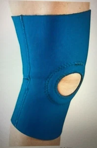 Procare Neoprene Knee Sleeve Open Patella Blue CHOOSE SIZE - Picture 1 of 4